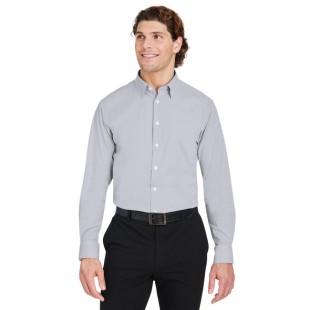 Devon & Jones CrownLux Performance Men's Microstripe Shirt