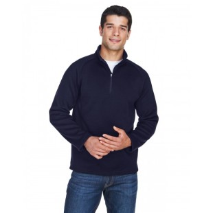 DG792 Devon & Jones Adult Bristol Sweater Fleece Quarter-Zip