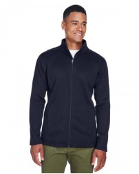 DG793 Devon & Jones Men's Bristol Full-Zip Sweater Fleece Jacket