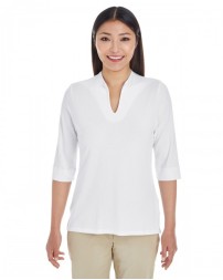 Devon & Jones Ladies' Perfect Fit Tailored Open Neckline Top