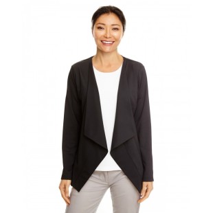 Devon & Jones Ladies' Perfect Fit Draped Open Blazer