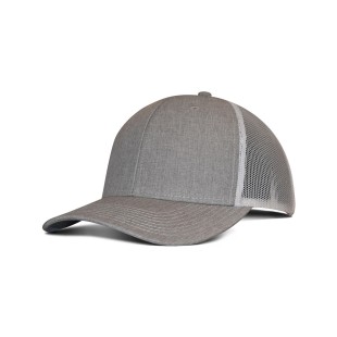 Fahrenheit Heathered Cotton Polyester Trucker Hat