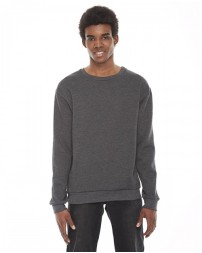 American Apparel Unisex Flex Fleece Drop Shoulder Pullover Crewneck