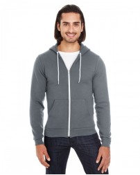 F497 American Apparel Unisex Flex Fleece USA Made Zip Hoodie