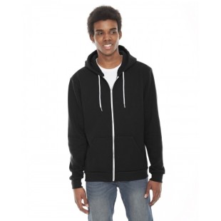 American Apparel Unisex Flex Fleece USA Made Zip Hoodie