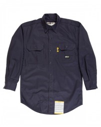 Berne Men's Flame-Resistant Button-Down Work Shirt