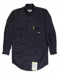 FRSH10T Berne Men's Tall Flame-Resistant Button Down Work Shirt