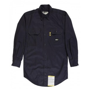 Berne Men's Tall Flame-Resistant Button Down Work Shirt