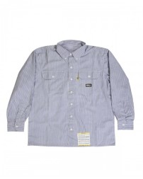 Berne Men's Flame-Resistant Down Plaid Work Shirt