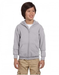 Gildan Youth Heavy Blend Full-Zip Hooded Sweatshirt