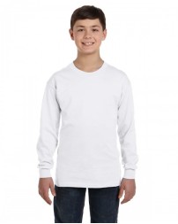 G540B Gildan Youth Heavy Cotton Long-Sleeve T-Shirt