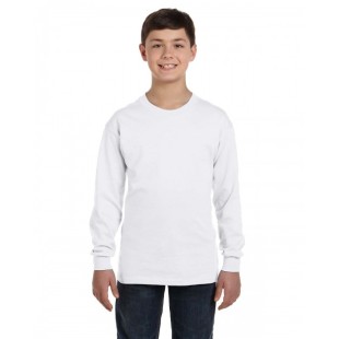 Gildan Youth Heavy Cotton Long-Sleeve T-Shirt