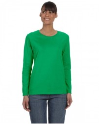 G540L Gildan Ladies' Heavy Cotton Long-Sleeve T-Shirt