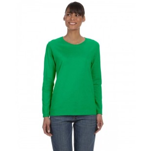 Gildan Ladies' Heavy Cotton Long-Sleeve T-Shirt