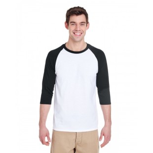 Gildan Adult Heavy Cotton 3/4-Raglan Sleeve T-Shirt