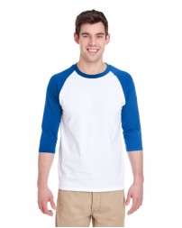 Gildan Adult Heavy Cotton 3/4-Raglan Sleeve T-Shirt