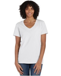 ComfortWash by Hanes Ladies' V-Neck T-Shirt