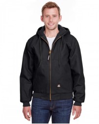 HJ51T Berne Men's Tall Highland Washed Cotton Duck Hooded Jacket