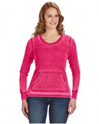 J America Ladies' Zen Thermal Long-Sleeve T-Shirt