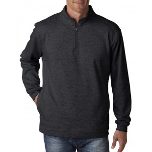 J America Adult Cosmic Poly Fleece Quarter-Zip