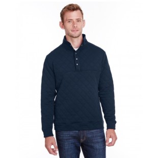 J America Adult Quilted Snap Pullover