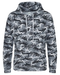 JHA014 Just Hoods By AWDis Unisex Camo Hoodie