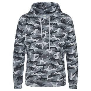 Just Hoods By AWDis Unisex Camo Hoodie