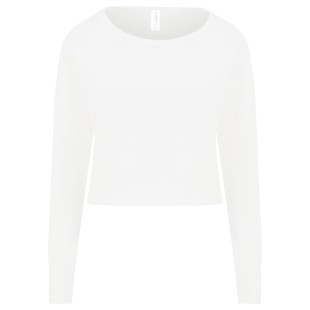 Just Hoods By AWDis Ladies' Cropped Pullover Sweatshirt