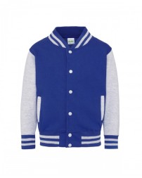 Just Hoods By AWDis Youth 80/20 Heavyweight Letterman Jacket