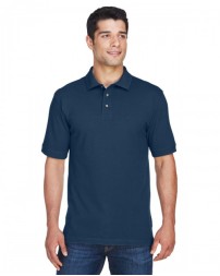 Harriton M200T Men's Tall 6 oz. Ringspun Cotton Piqué Short-Sleeve Polo - Wholesale Mens Polo Shirts
