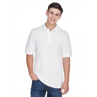 Harriton Men's Easy Blend Polo