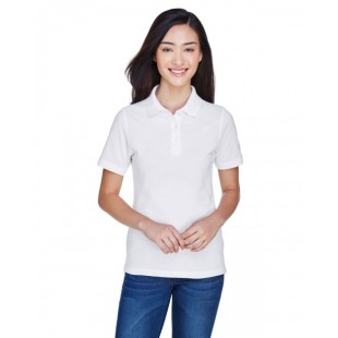 Harriton Ladies' Easy Blend Polo