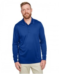 Harriton Men's Tall Advantage Long Sleeve Snag Protection Plus IL Polo