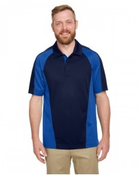 Harriton Men's Advantage Snag Protection Plus IL Colorblock Polo