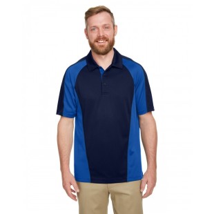 Harriton Men's Advantage Snag Protection Plus IL Colorblock Polo