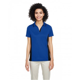 Harriton Ladies' Flash Snag Protection Plus IL Colorblock Polo