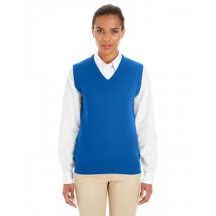 Harriton Ladies' Pilbloc V-Neck Sweater Vest