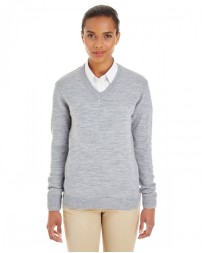 M420W Harriton Ladies' Pilbloc V-Neck Sweater