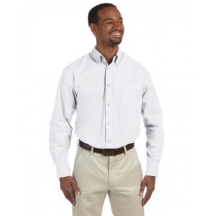 Harriton Men's Essential Poplin