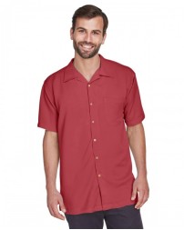 M570 Harriton Men's Bahama Cord Camp Shirt