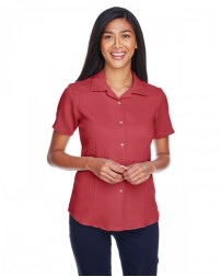 Harriton Ladies' Bahama Cord Camp Shirt