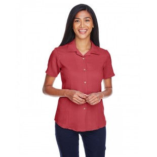 Harriton Ladies' Bahama Cord Camp Shirt