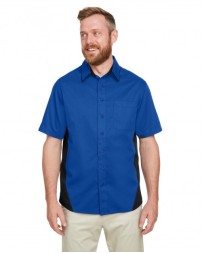 M586T Harriton Men's Tall Flash IL Colorblock Short Sleeve Shirt