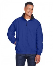 Harriton M740 Adult Fleece-Lined Nylon Jacket - Wholesale Jackets