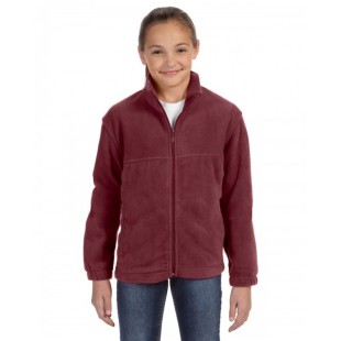 Harriton Youth Full-Zip Fleece