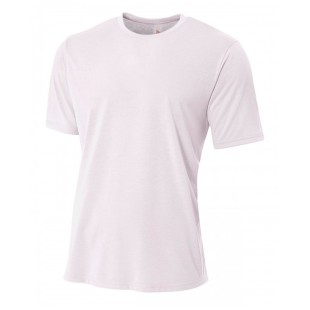 A4 Men's Shorts Sleeve Spun Poly T-Shirt