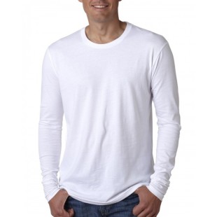 Next Level Apparel Men's Cotton Long-Sleeve Crew