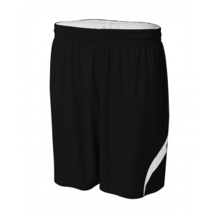 N5364 A4 Adult Performance Double Reversible Basketball Short