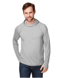 North End Unisex JAQ Stretch Performance Hooded T-Shirt