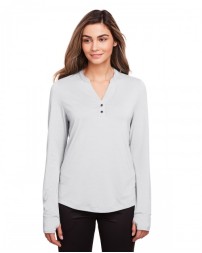 NE400W North End Ladies' JAQ Snap-Up Stretch Performance Pullover